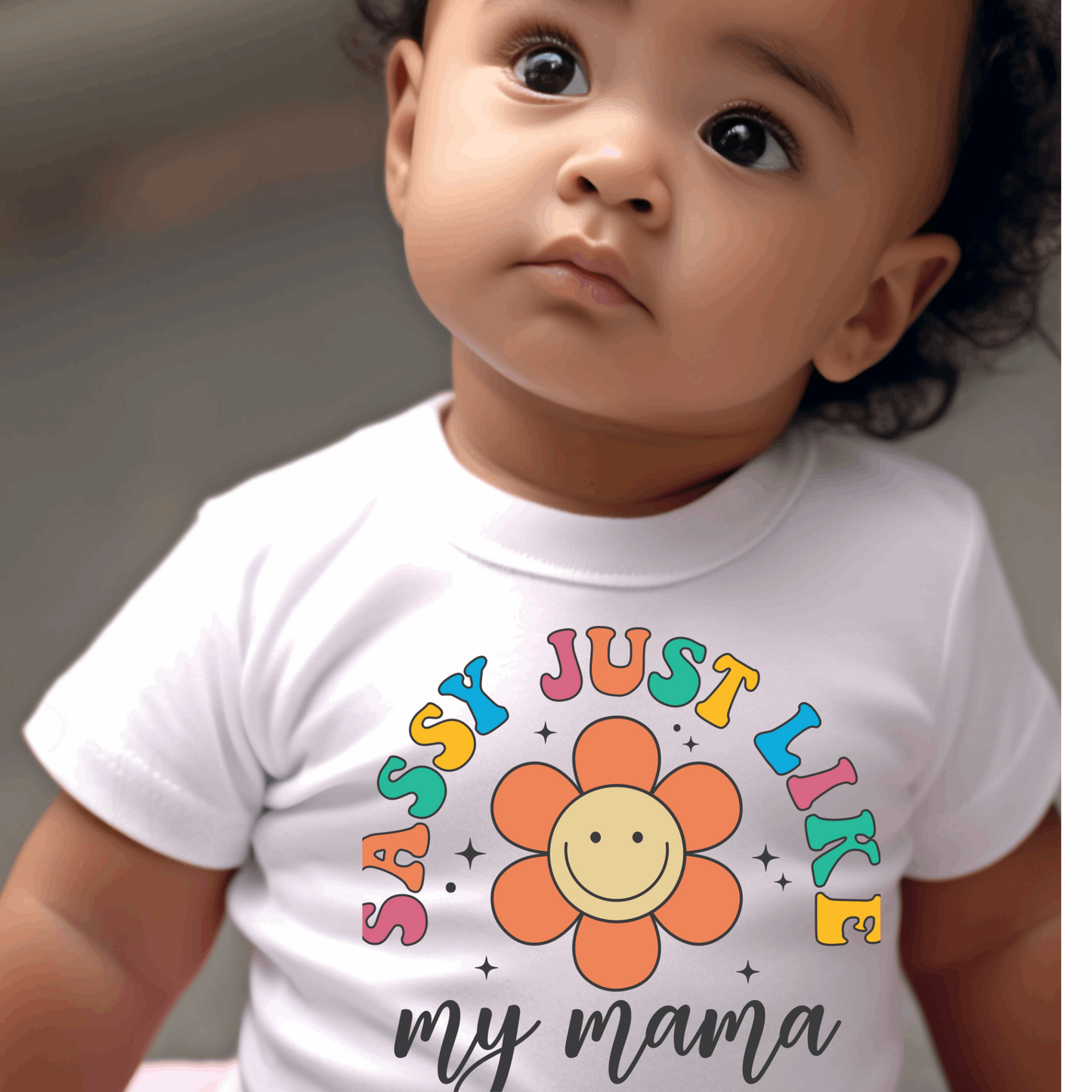 Adorable Sublimation Baby Bodysuits with Funny Sayings