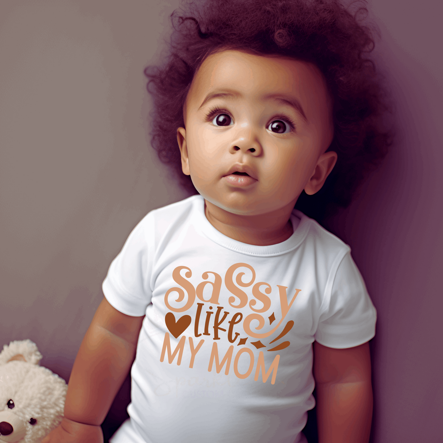 Adorable Sublimation Baby Bodysuits with Funny Sayings