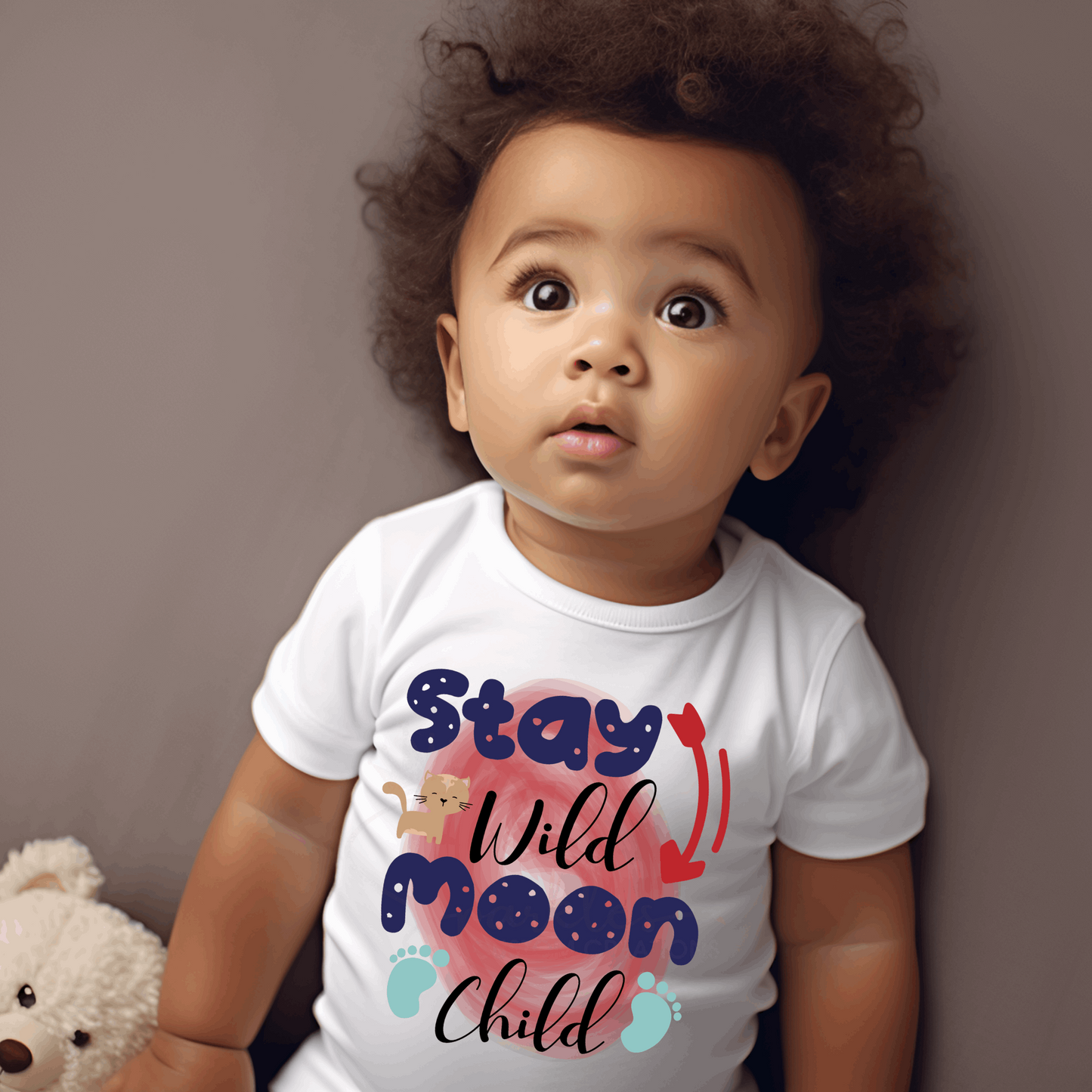 Adorable Sublimation Baby Bodysuits with Funny Sayings