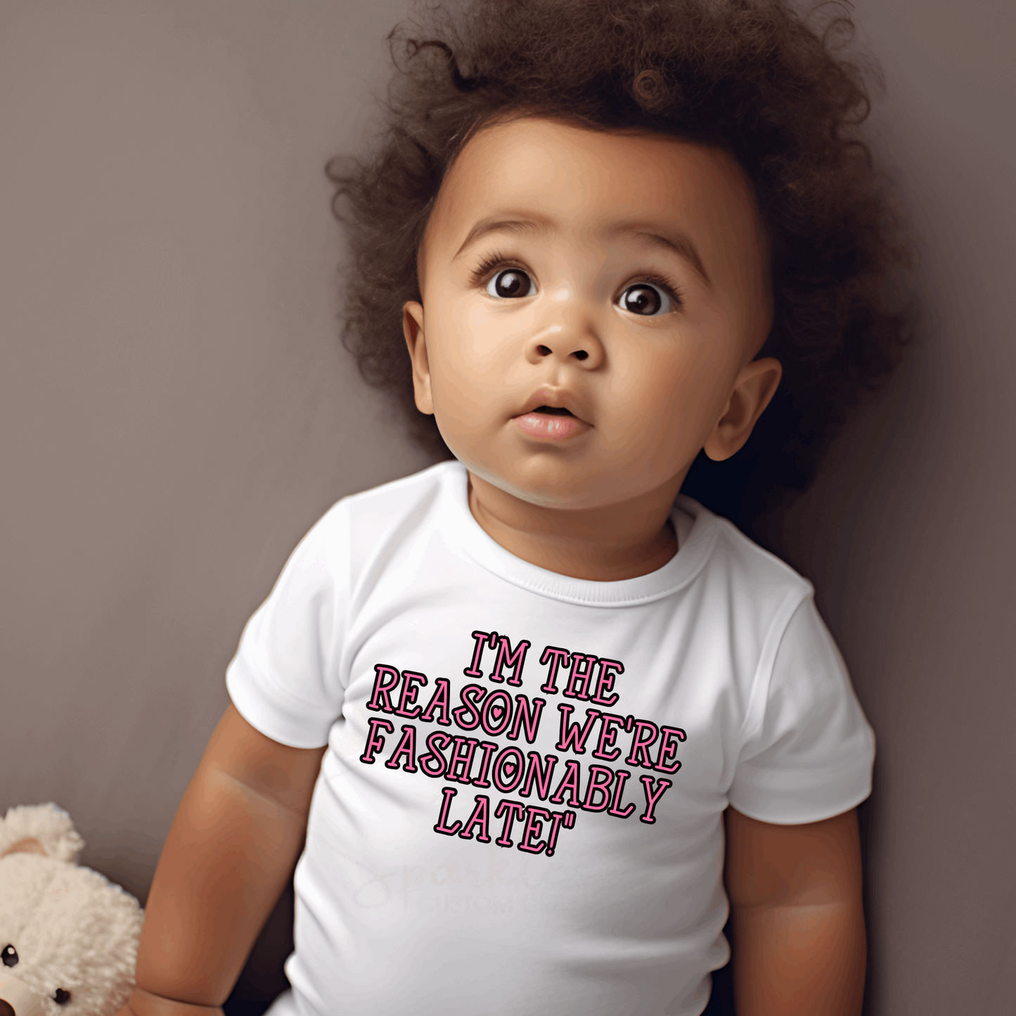 Adorable Sublimation Baby Bodysuits with Funny Sayings