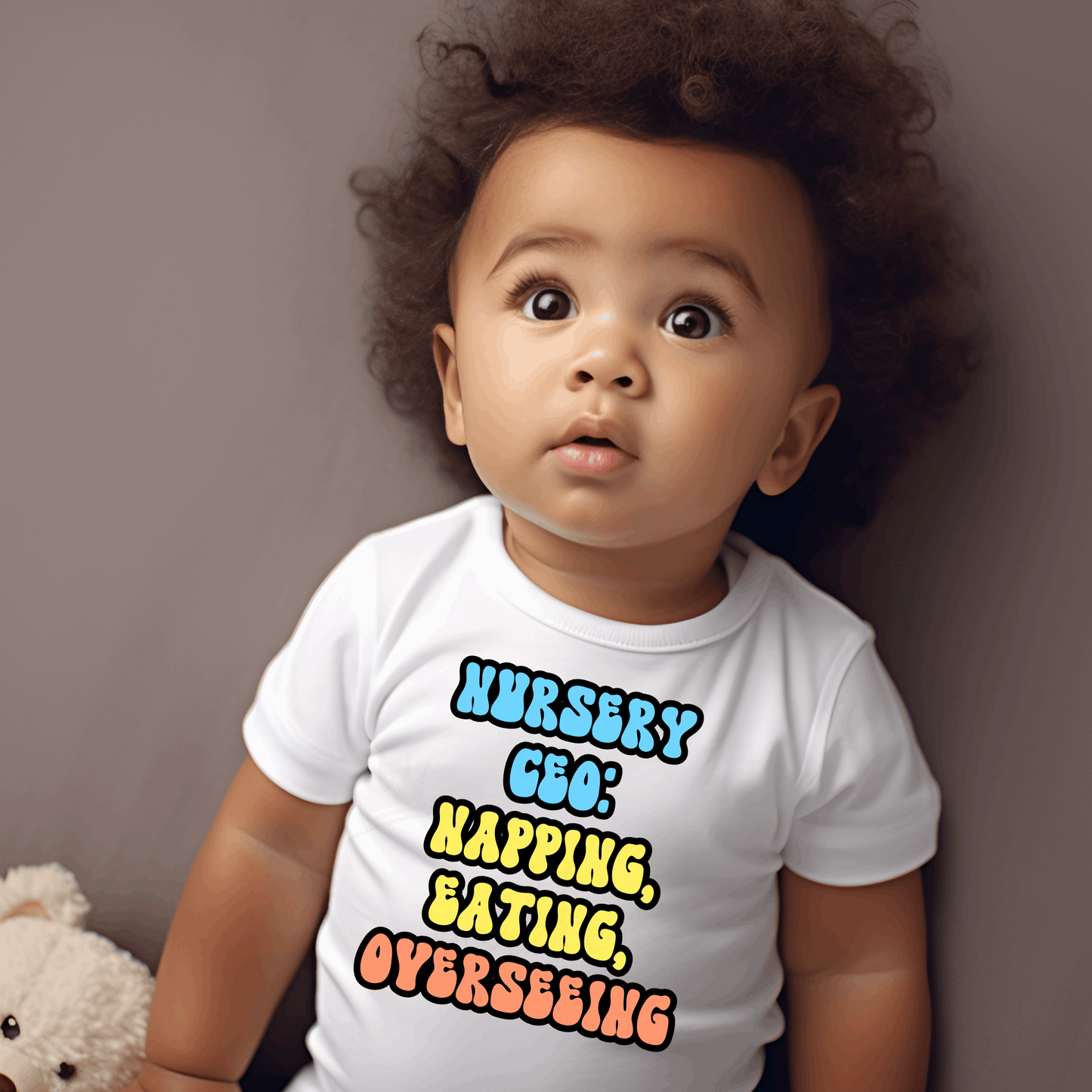 Adorable Sublimation Baby Bodysuits with Funny Sayings