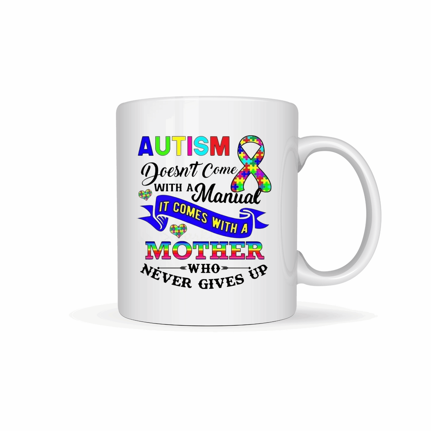 Autism Mom Resilience Mug - A Tribute to Unwavering Love