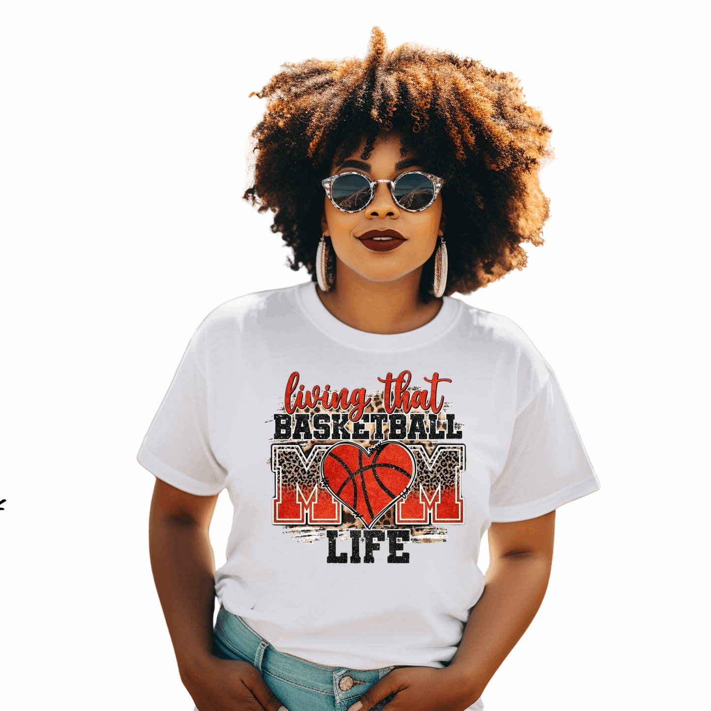 Score in Style: Basketball Moms T-Shirts with Unique Designs!