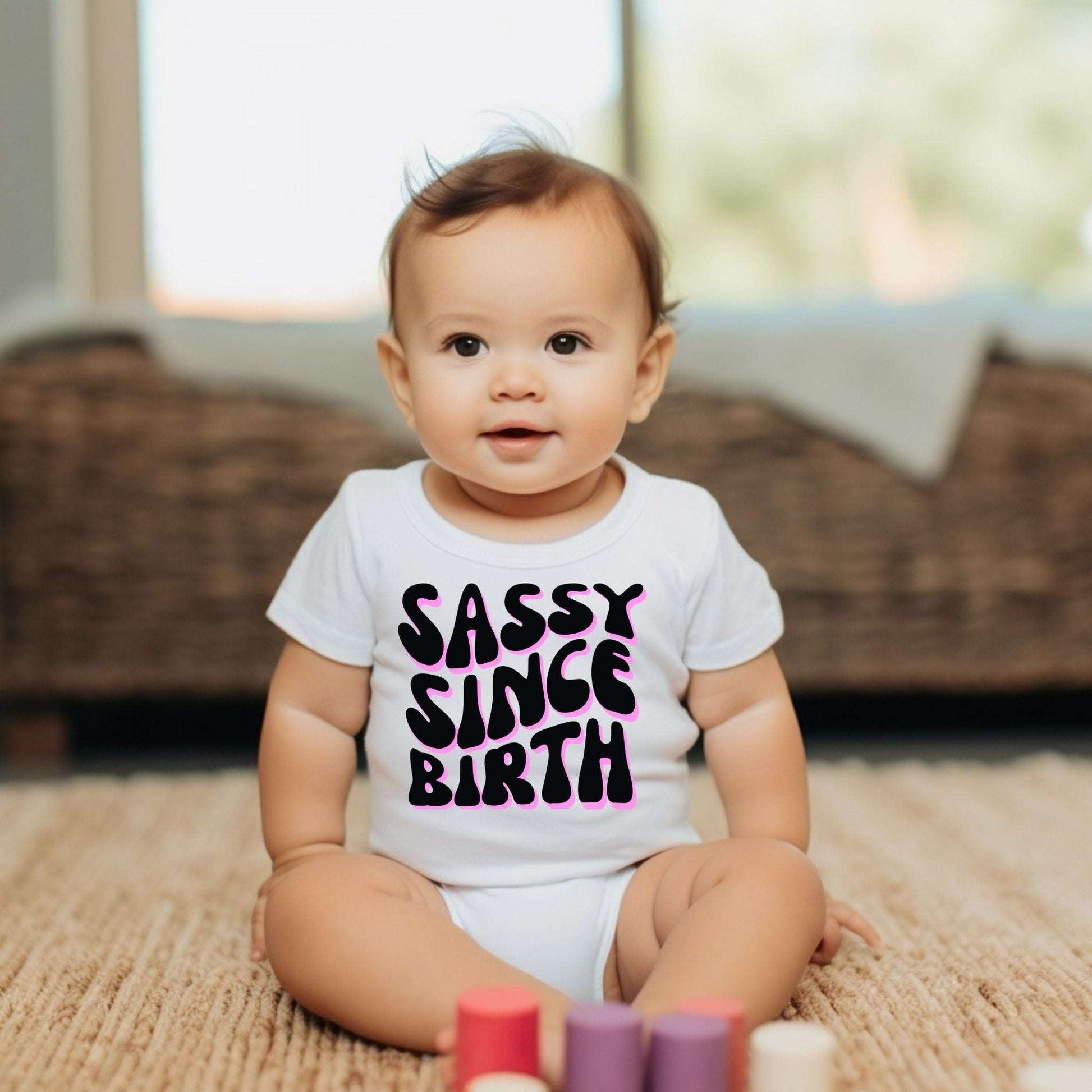 Adorable Sublimation Baby Bodysuits with Unique Sayings - Dress Your Little One in Style!