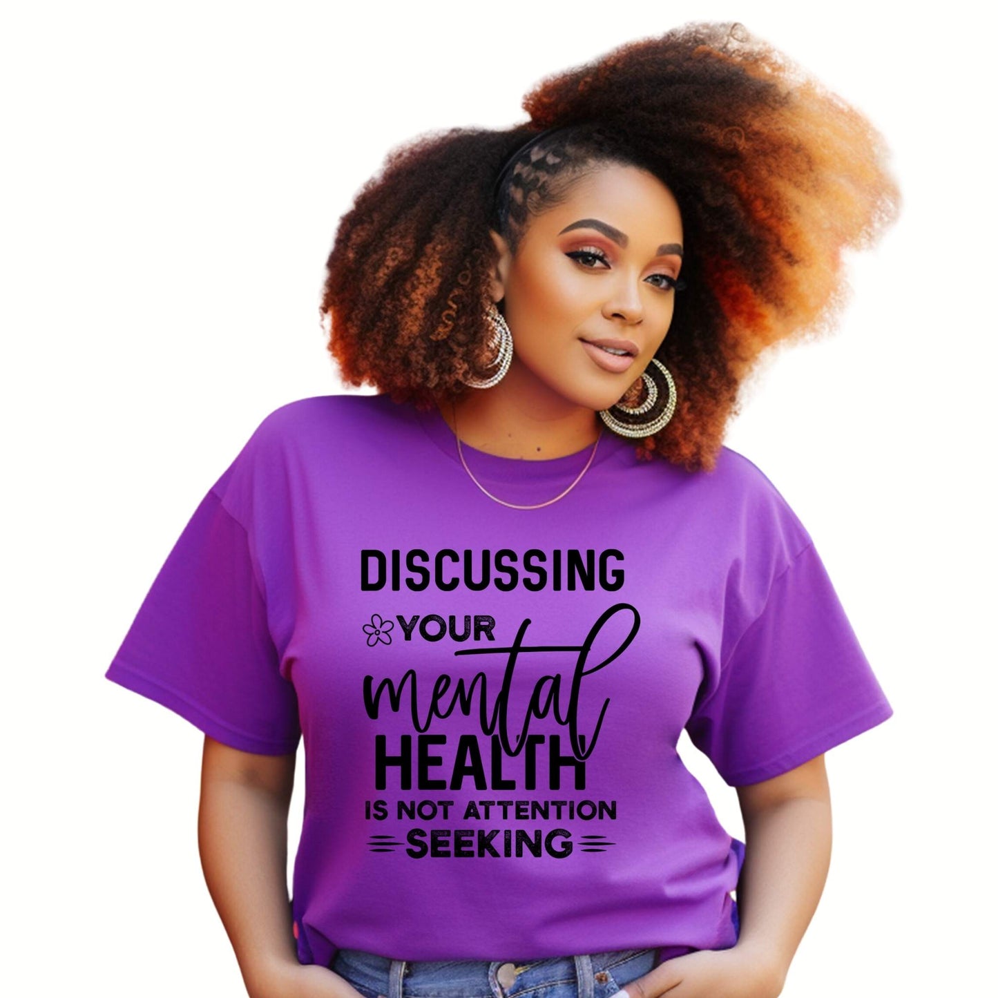 "Empowering Mental Health T-Shirt: Break the Stigma"