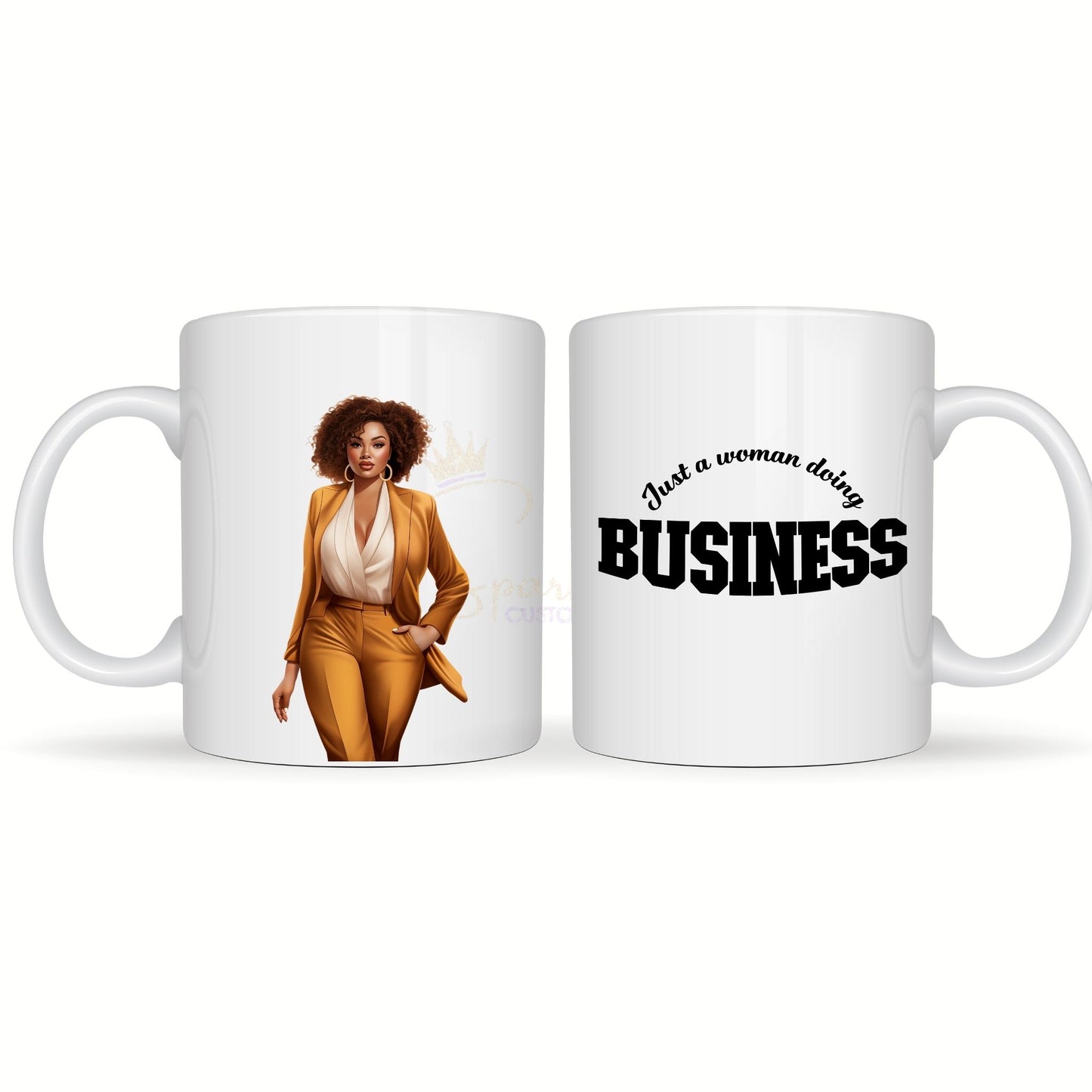 Afrocentric Empowerment: Inspiring Business Women Mug Collection