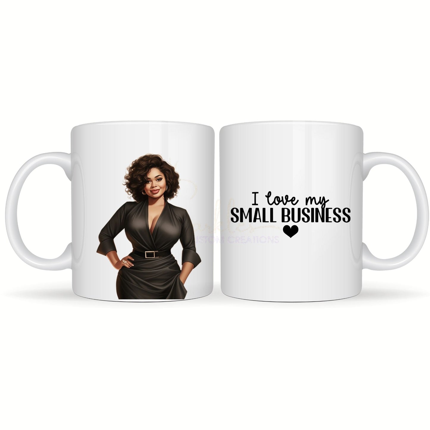 Afrocentric Empowerment: Inspiring Business Women Mug Collection