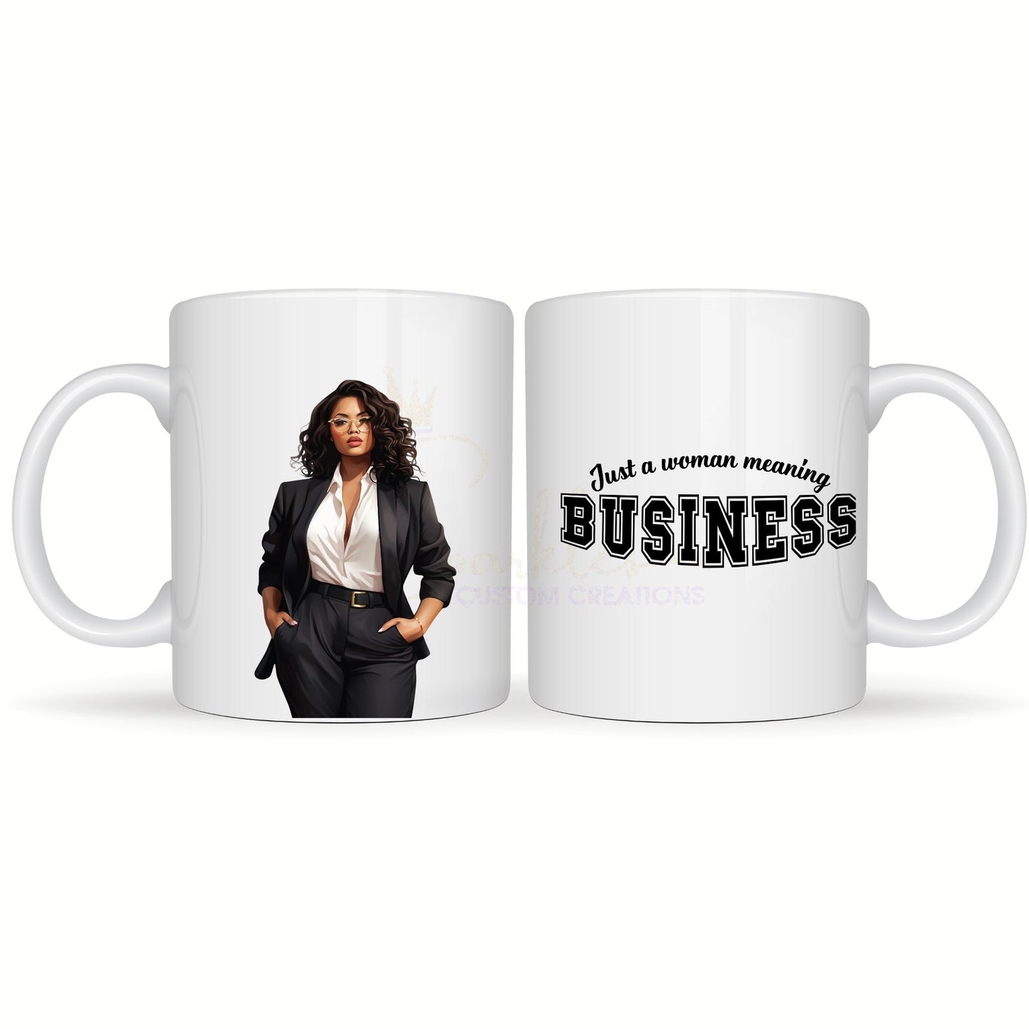 Afrocentric Empowerment: Inspiring Business Women Mug Collection