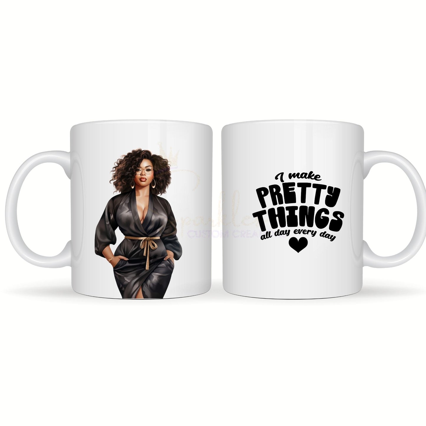 Afrocentric Empowerment: Inspiring Business Women Mug Collection