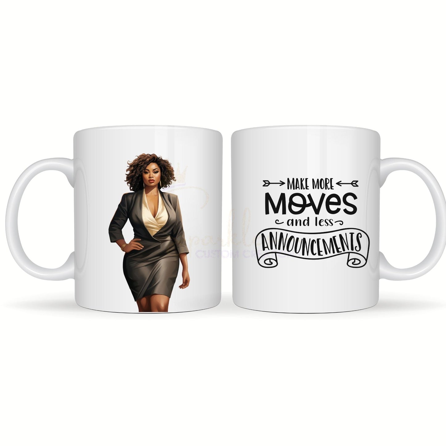 Afrocentric Empowerment: Inspiring Business Women Mug Collection