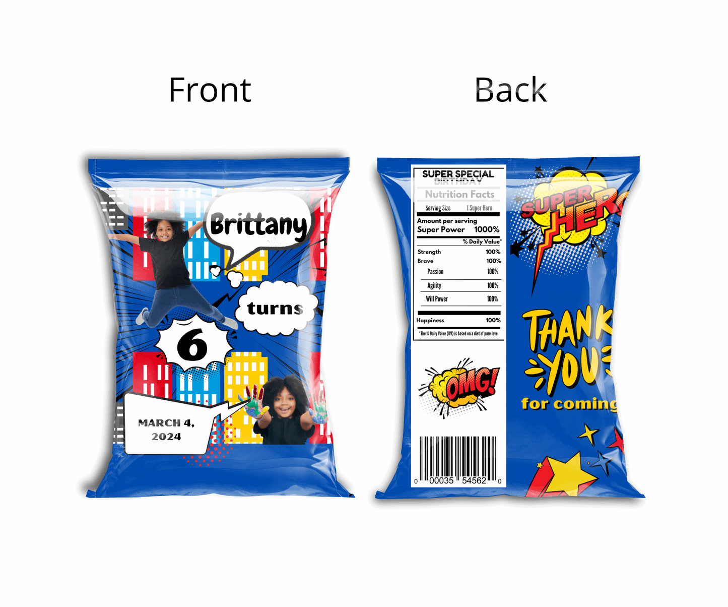 Personalized Chip Bags: Unique Party Favors for Memorable Celebrations