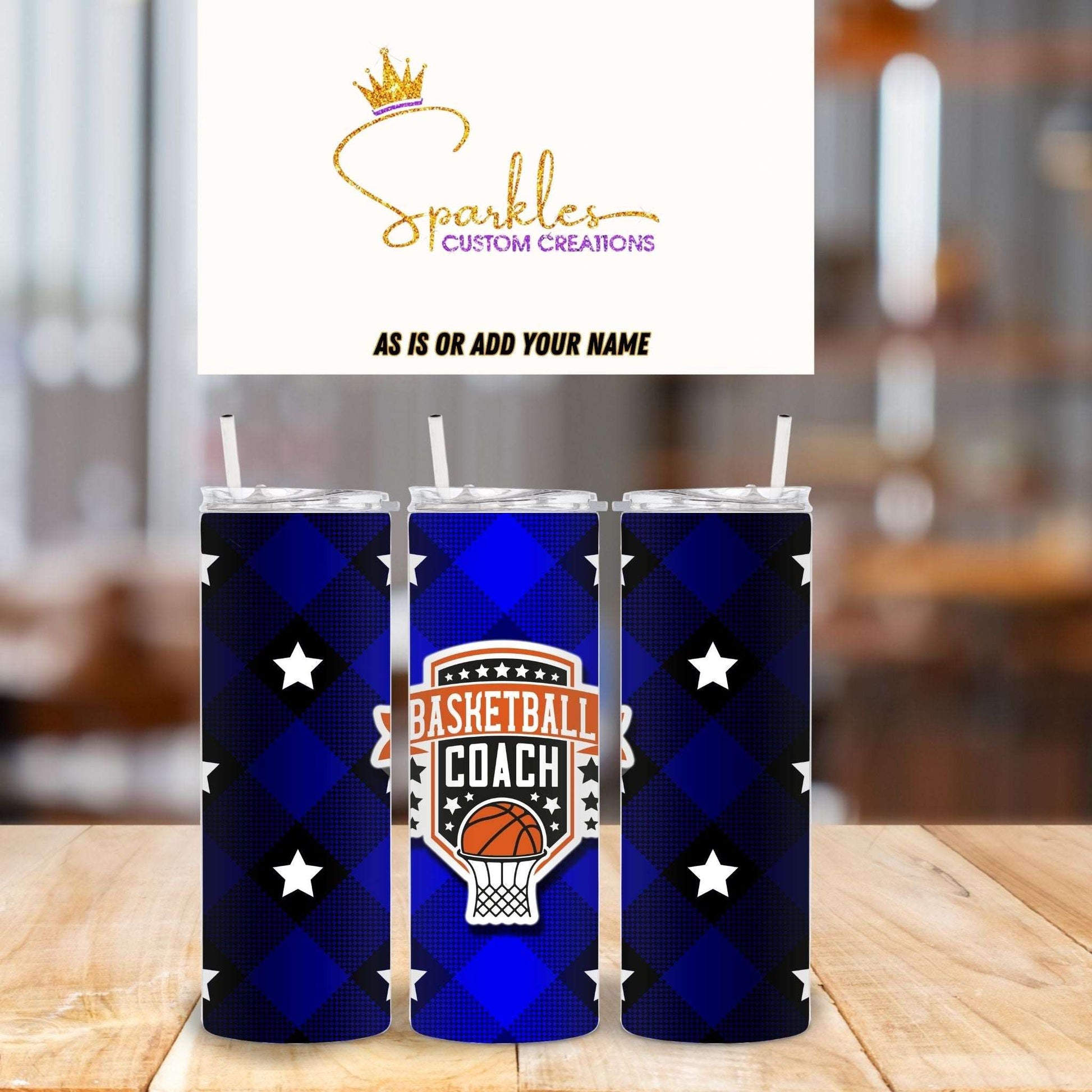 Customizable Basketball Tumbler Collection