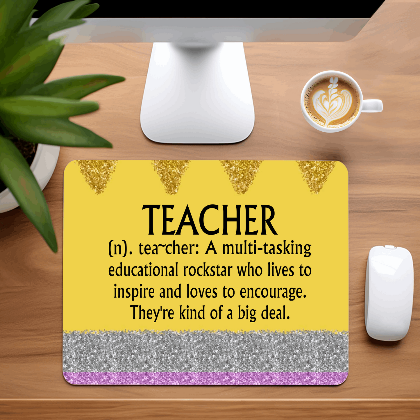 Teacher Mousepad Desk Decor