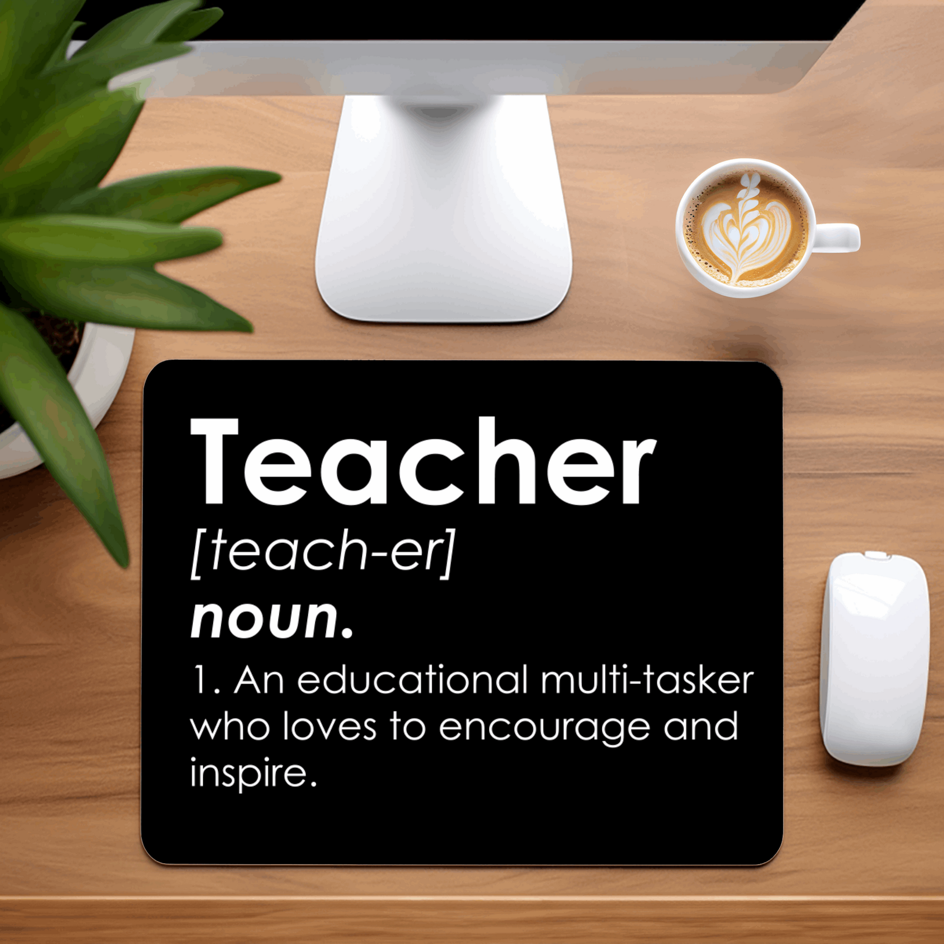 Teacher Mousepad Desk Decor