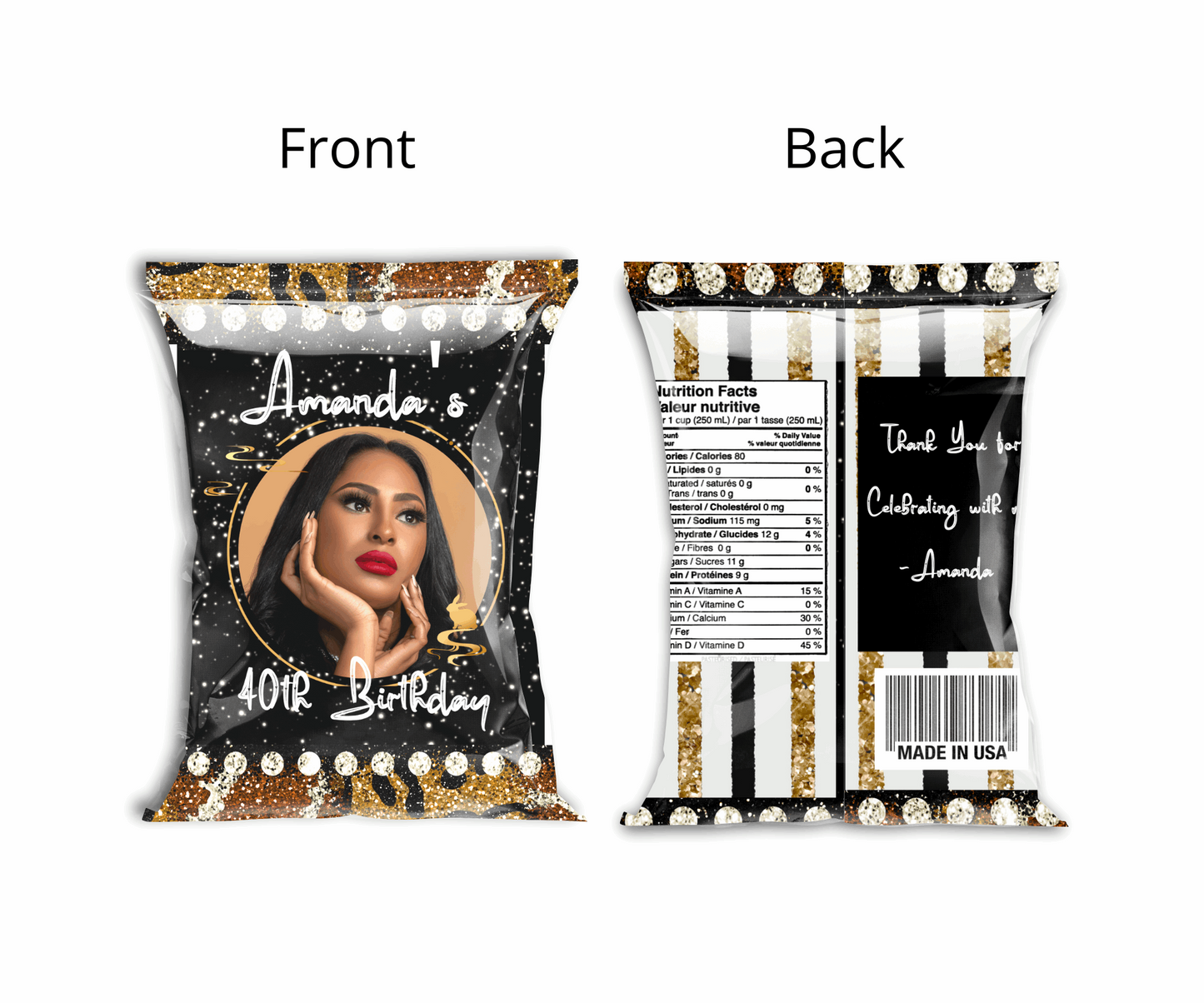 Personalized Chip Bags: Unique Party Favors for Memorable Celebrations