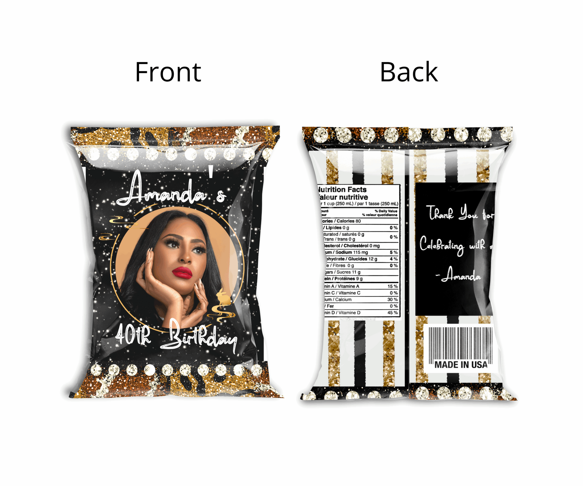 Personalized Chip Bags: Unique Party Favors for Memorable Celebrations