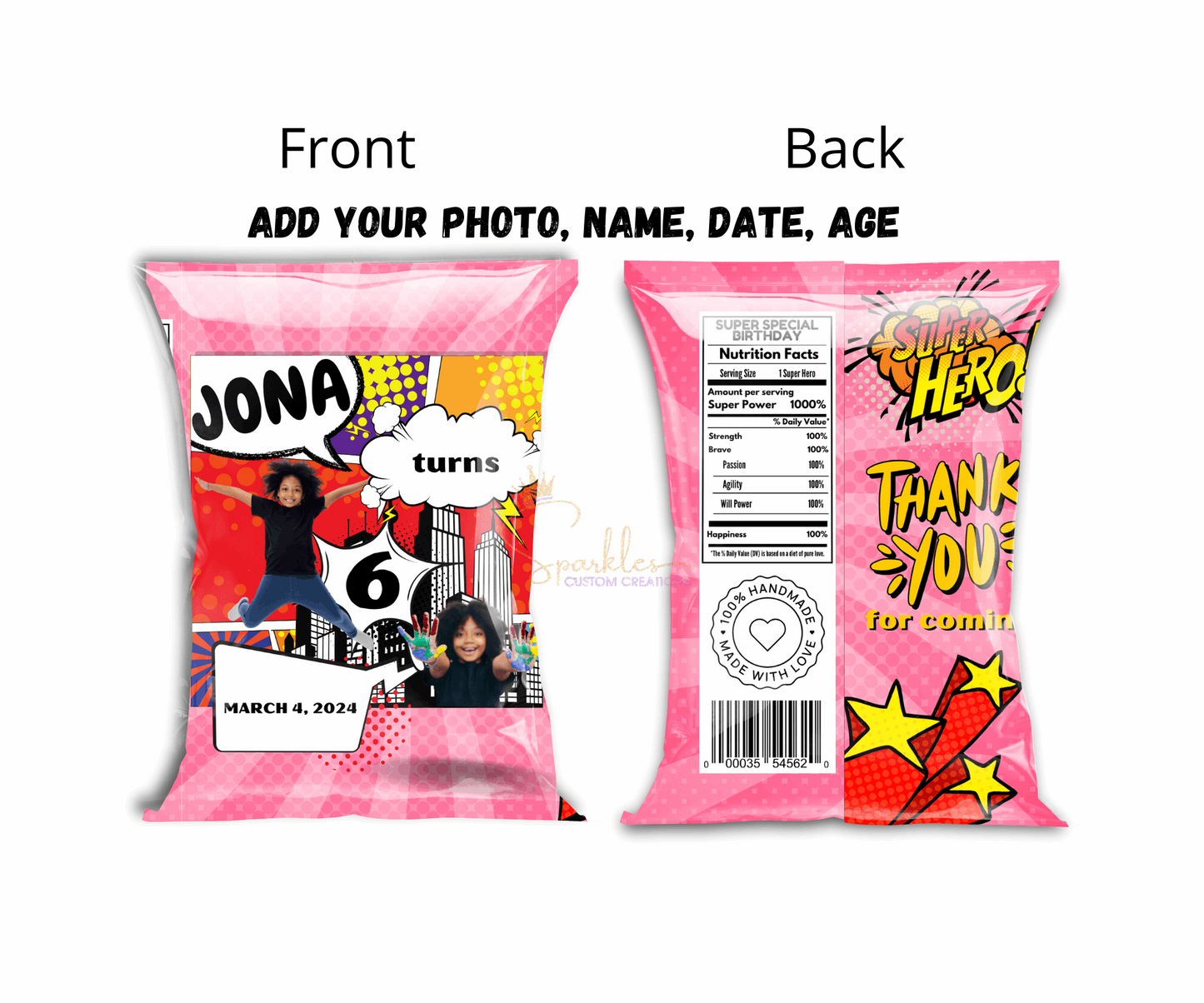 Personalized Chip Bags: Unique Party Favors for Memorable Celebrations